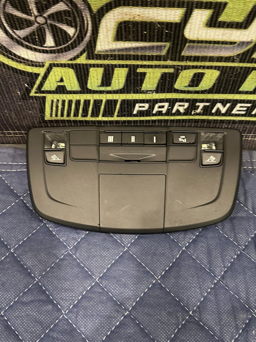 2014 PORSCHE 911 TURBO S OVERHEAD CONSOLE DOME LIGHT ASSEMBLY OEM 99161313108