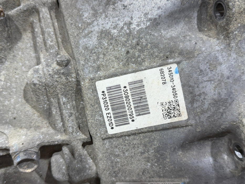 2016 NISSAN TITAN XD DIESEL AISIN TRANSMISSION W/ TORQUE CONVERTER 4X4 98K MILES