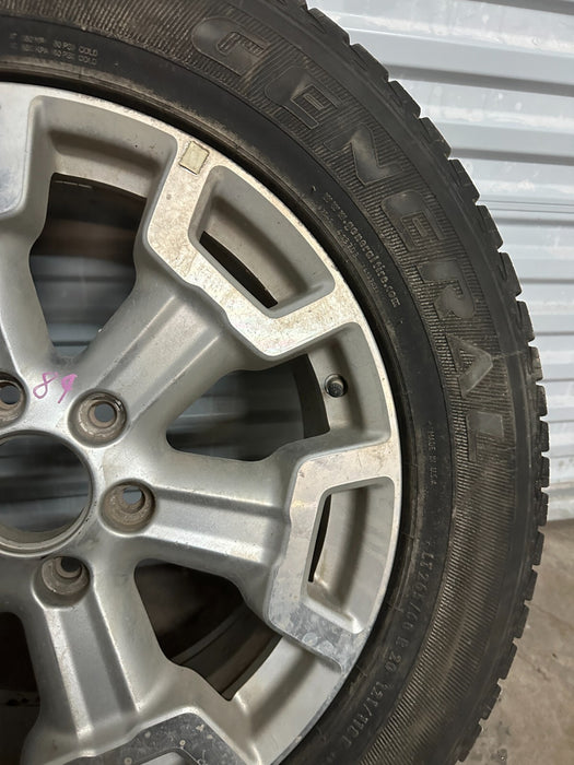 2018 NISSAN TITAN XD PLATINUM RESERVE SPARE WHEEL TIRE CENTER OEM ALLOY 20"X7.5"