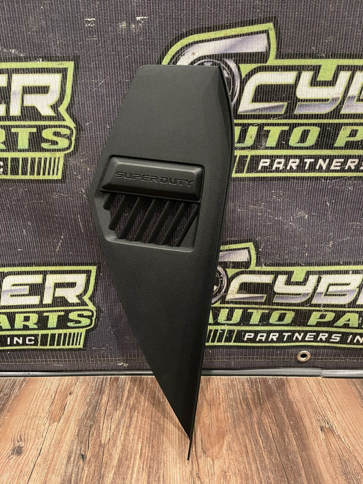 2020-2022 FORD F350 F450 PLATINUM LEFT RIGHT BLACK DASH END CAP PANEL COVER OEM