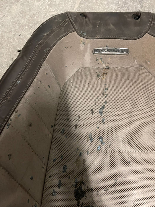 2018-2022 FORD F250 F350 F450 LIMITED PASSENGER SEAT BACK ONLY *BURN DAMAGE* OEM