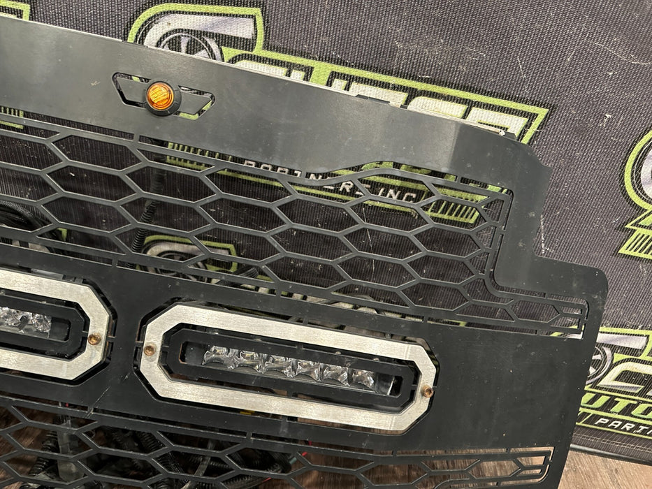 2017-2019 FORD F250 F350 F450 SD REVOLVER GRILLE LED LAMP W/HARNESS 6515631