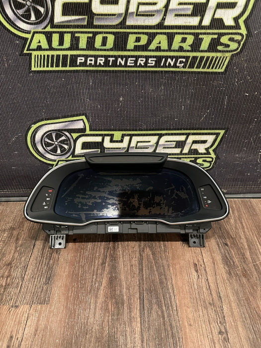 2021 AUDI R8 INSTRUMENT GAUGE CLUSTER SPEEDOMETER OEM *WATER DAMAGE* 14K MILES