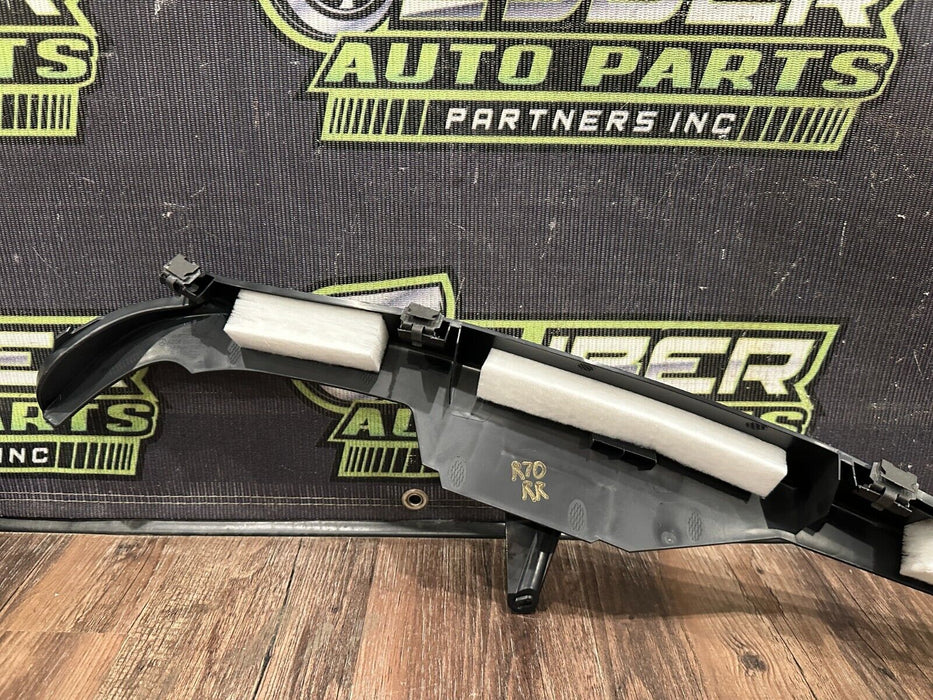 2015 MERCEDES BENZ C63S EDITION 1 REAR RIGHT QUARTER SILL PLATE TRIM OEM