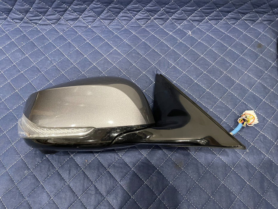 2017 INFINITI Q50 RED SPORT DRIVER LEFT DOOR MIRROR W/ CAMERA (PAINT CODE KAD)