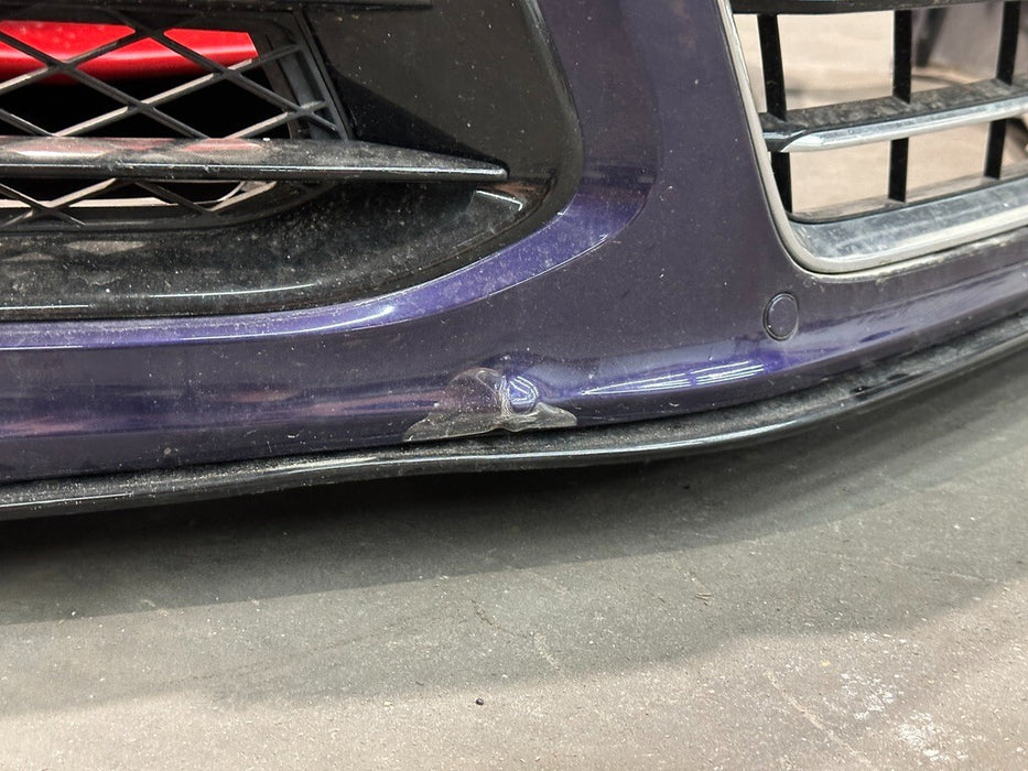 2014 2015 AUDI R8 FRONT BUMPER COMPLETE ASSEMBLY OEM GENUINE PURPLE