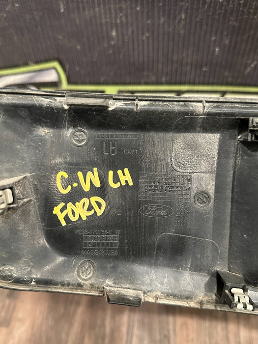 2023-2025 FORD F250 F350 FORD FRONT BUMPER LEFT FOG LIGHT BEZEL TRIM OEM