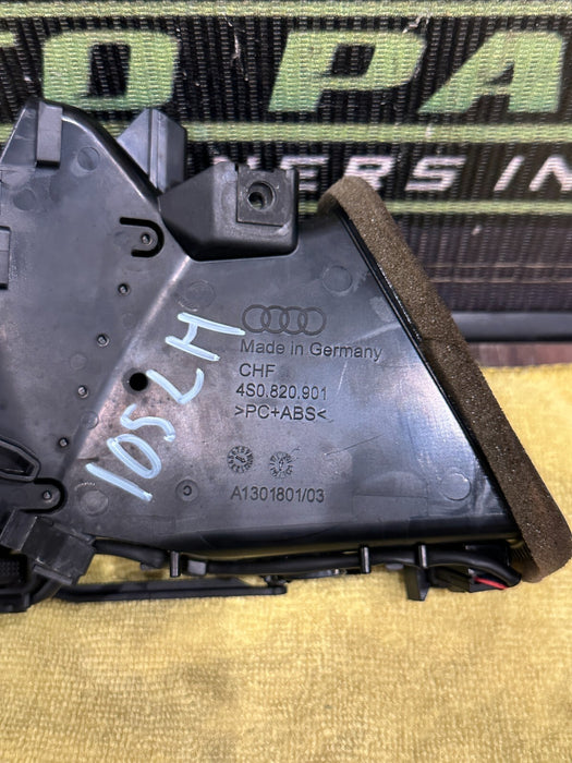 2021 AUDI R8 DRIVER LEFT DASH DASHBAORD AIR VENT OEM 4S0820901 *BURN FLAWS #2*