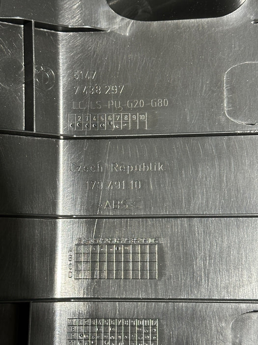 2024 BMW M3 M4 G80 G82 SEDAN REAR TRUNK LOADING SILL COVER OEM 51477438297