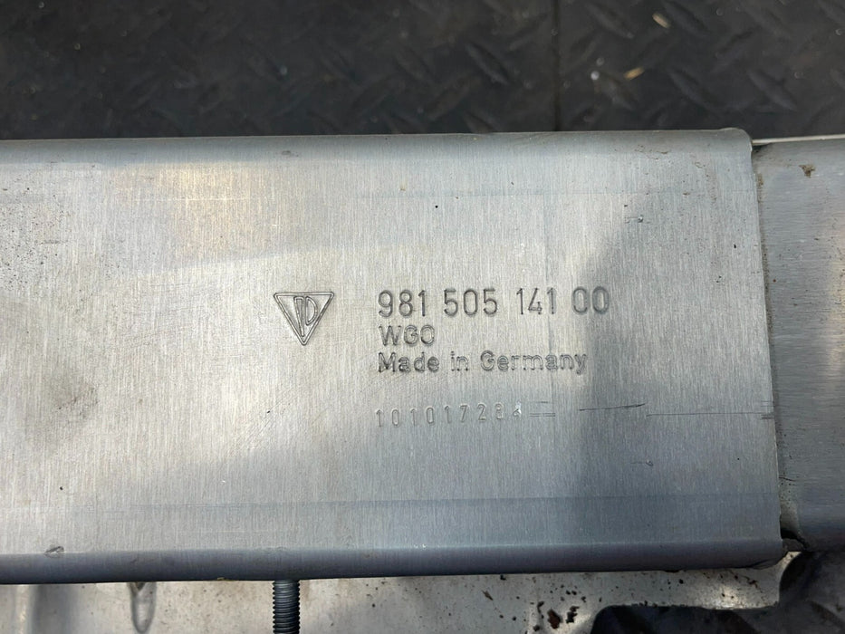 PORSCHE 718 982 BOXSTER S REAR BUMPER REINFORCEMENT BAR 981 505 141 00