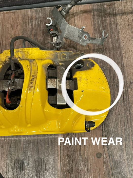 2014 PORSCHE 911 TURBO S 991 FACTORY PCCB CARBON CERAMIC BRAKE CALIPERS SET OEM