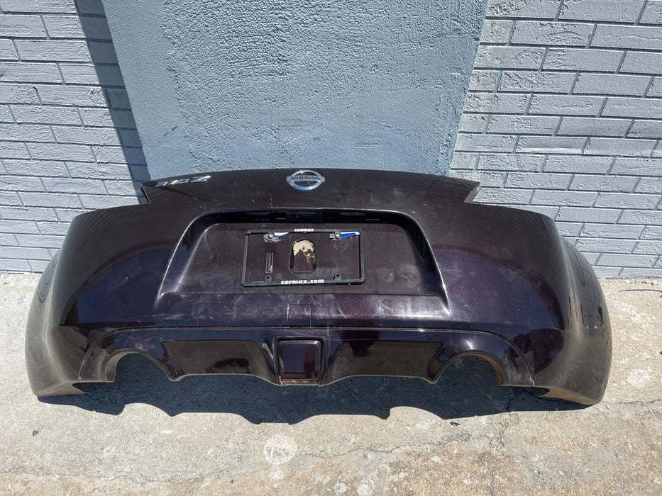2010 NISSAN 370Z REAR BUMPER COVER COMPLETE BLACK CHERRY *NAG* OEM 2009-2020