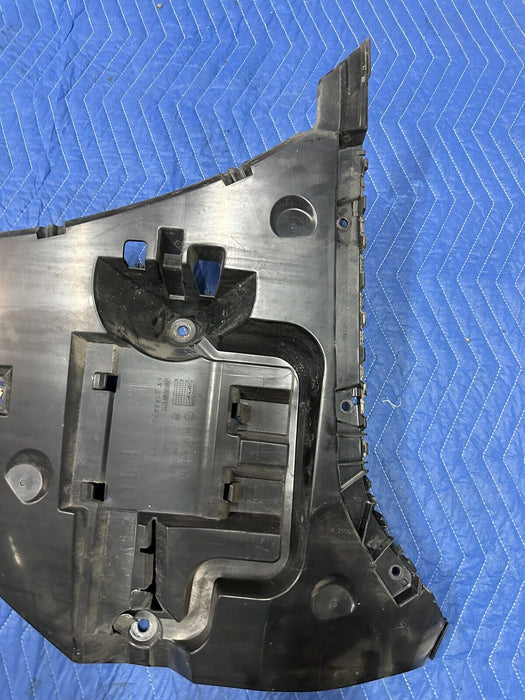 2011 BMW 550i F10 5 SERIES REAR LEFT BUMPER MOUNT SUPPORT BRACKET ~MINOR CRACK~