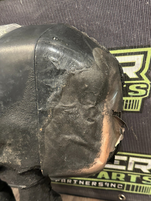 2017-2022 FORD F250 F350 F450 PASSENGER RIGHT TOW MIRROR BLISS OEM ~FIRE DAMAGE~