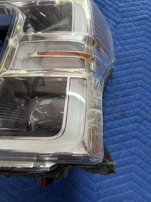 2020 2021 2022 FORD F250 F350 F450 PLATINUM LED HEADLIGHT DRIVER LEFT OEM {READ}