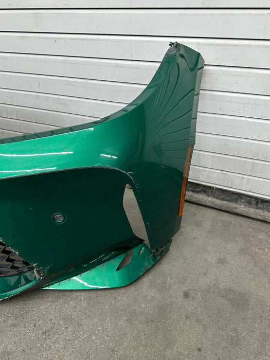 2024 BMW M3 M4 G80 G82 FRONT BUMPER OEMISLE OF MAN GREEN C4G *FLAWS 4-17, 19-21*