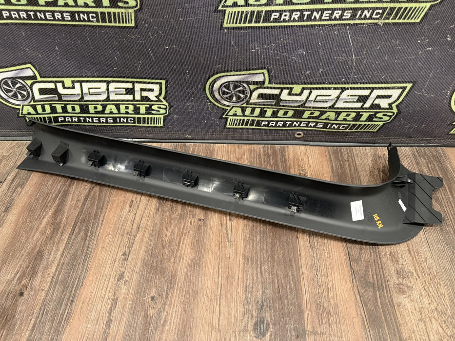 2021 AUDI R8 PASSENGER RIGHT LOWER A PILLAR TRIM PANEL OEM *WEAR #7*