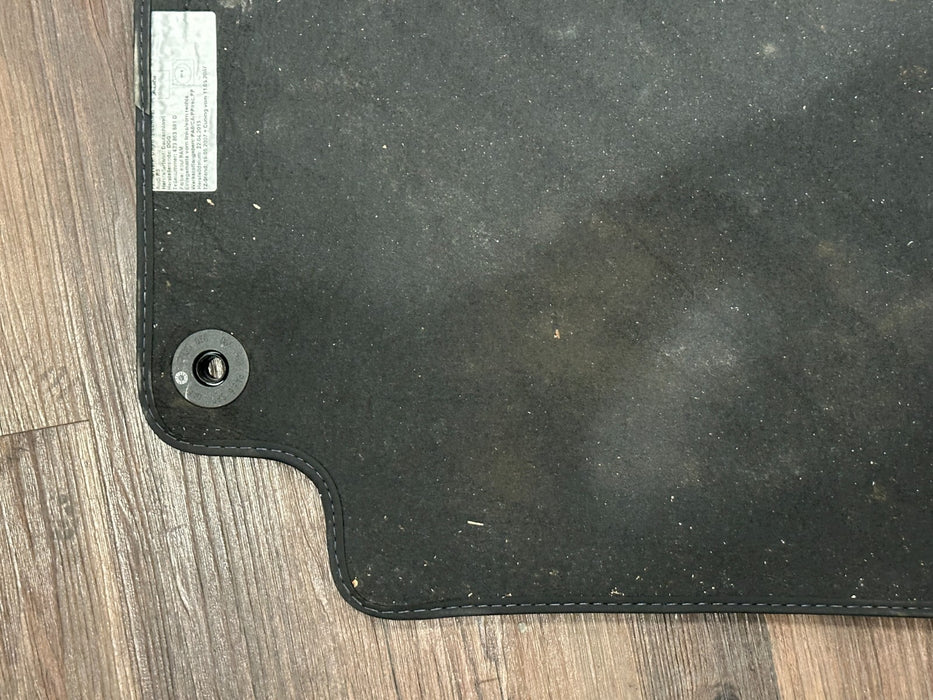2012-2014 AUDI R8 V10 FLOOR MAT FOOT REST SET 423863691D 423 863 391 D OEM