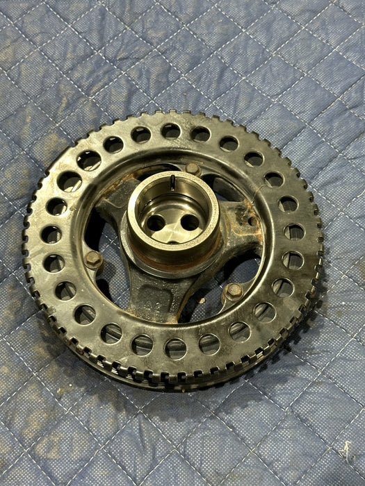 2017 NISSAN TITAN XD CUMMINS 5.0 DIESEL CRANKSHAFT PULLEY OEM 4325322