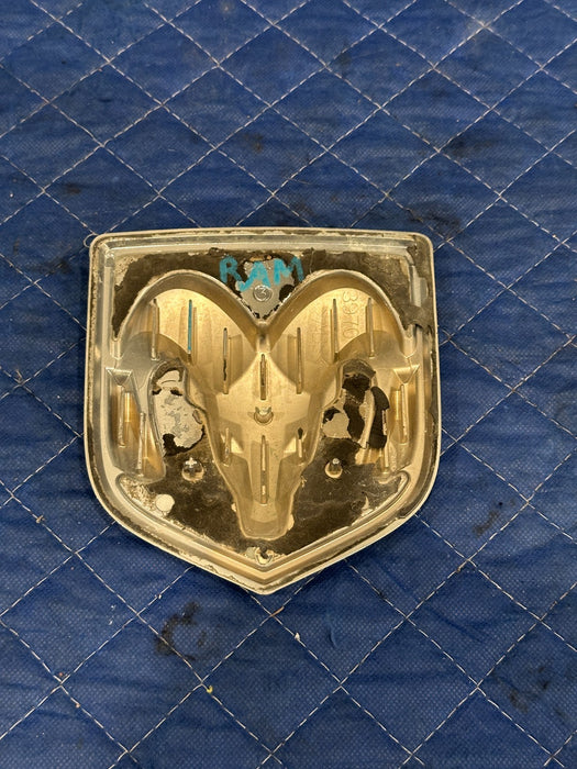 DODGE RAM LARAMIE LONGHORN TAILGATE TAIL GATE EMBLEM BADGE OEM