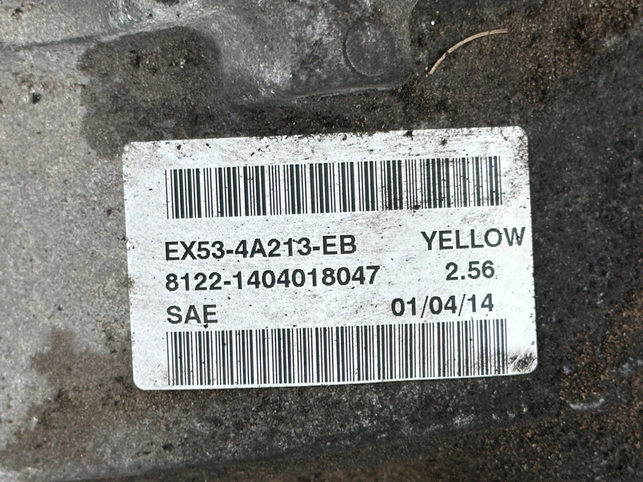 2015 JAGUAR F TYPE R 5.0L REAR DIFFERENTIAL EX53-4A213-EB OEM GEAR RATIO 2.56