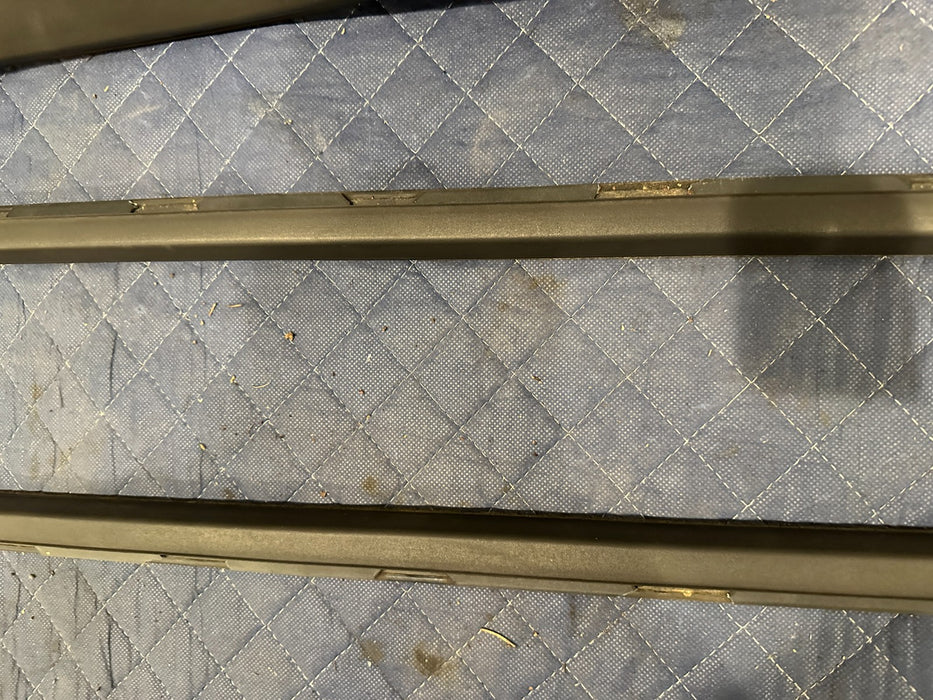 2019 FORD F150 3.5L RAPTOR FRONT REAR WINDOW BELT TRIM MOLDING SET OEM