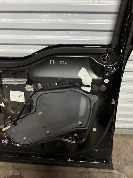 2017 2022 FORD F250 F350 F450 FRONT RIGHT DOOR SHELL AGATE BLACK (UM) OEM