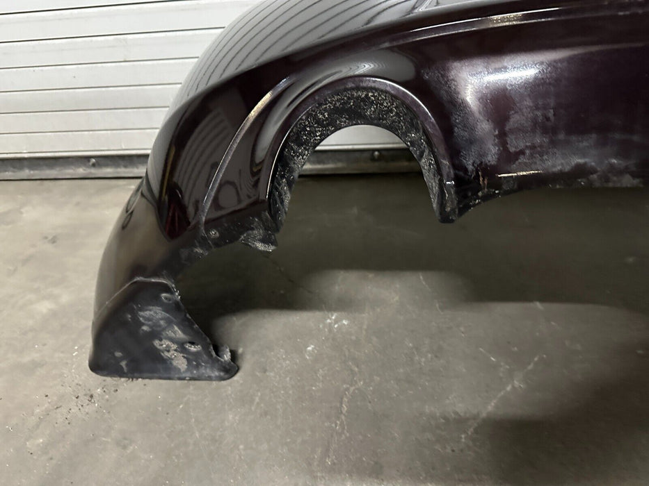 2010 NISSAN 370Z REAR BUMPER COVER BLACK CHERRY *NAG OEM ~MINOR WEAR/SCRATCHES~