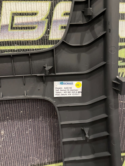 2017 AUDI R8 SPYDER TRIM COVER PANEL OEM 4S7 867 925