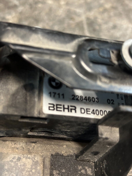 2020 BMW M4 F82 OEM LEFT DRIVER AUXILIARY RADIATOR INTER COOLER ASSEMBLY