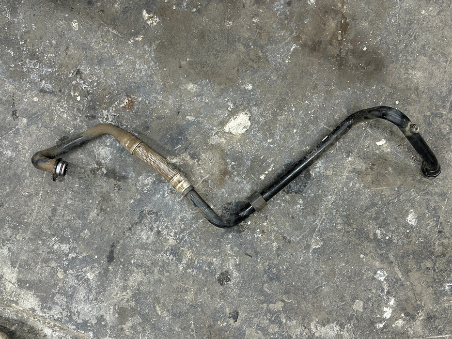 2014 AUDI R8 OEM TRANSMISSION OIL COOLER LINE HOSE PIPE 420115689 420 115 689