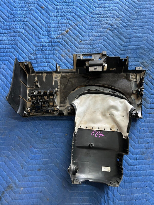 2016 2019 NISSAN TITAN XD LOWER DASH KNEE PANEL TRIM W/UNDER STEERING WHEEL TRIM