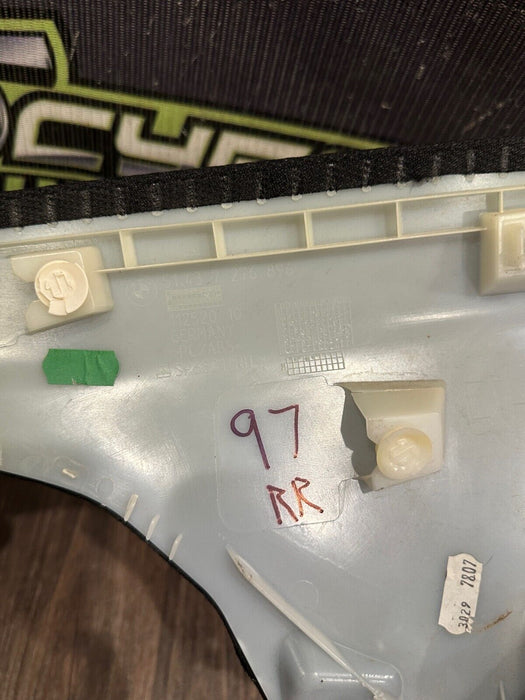 2020 BMW M4 F82 REAR PASSENGER RIGHT C PILLAR TRIM OEM 51437276896