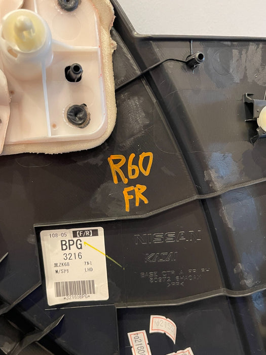 2017 INFINITI Q50 RED SPORT FRONT PASSENGER RIGHT DOOR PANEL ASSEMBLY OEM