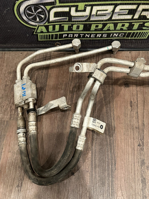 2022 DODGE RAM 2500 3500 OIL COOLER PRESSURE AND RETURN LINE HOSE OEM
