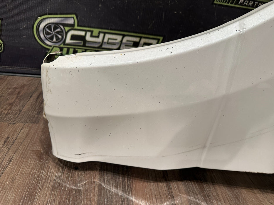 2017 2019 FORD F250 F350 FRONT LEFT FENDER OEM METALLIC WHITE (UG) *READ*