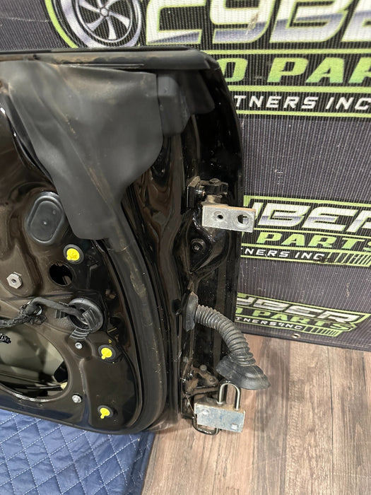 2014 AUDI R8 COUPE OEM LEFT DRIVER DOOR SHELL BLACK PANTHER CRYSTAL ~READ~