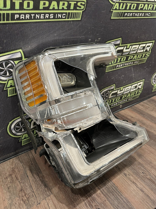 2020-2022 FORD F250 F350 F450 PASSENGER RIGHT LED HEADLIGHT OEM *DAMAGED/READ*