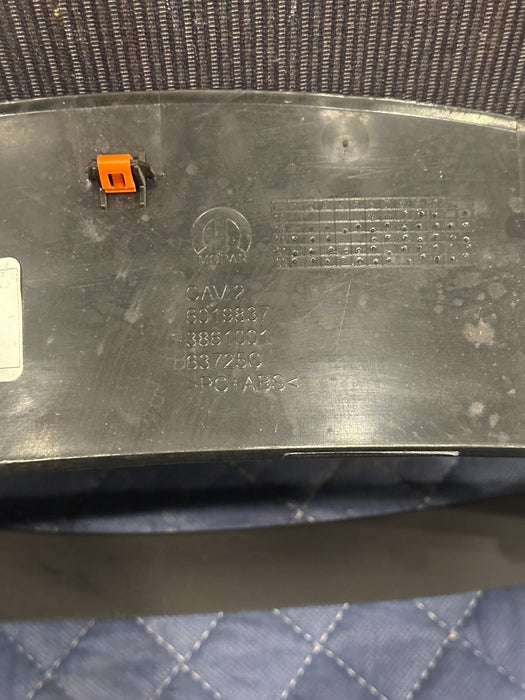 2024 DODGE RAM 3500 LARAMIE INSTRUMENT GAUGE CLUSTER TRIM BEZEL OEM