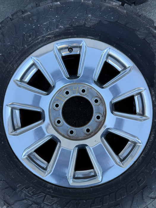 2022 FORD F250 F350 PLATINUM WHEELS 8X170 W/ 35" TOYO 35X12.50 TIRES