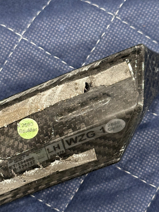 2017-2023 AUDI R8 SPYDER CONVERTIBLE CARBON FIBER SPOILER LEFT OEM 4S7 827 987 K