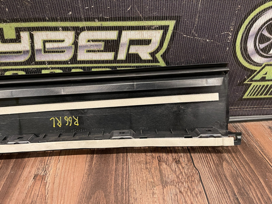 2017-2019 FORD F250 F350 REAR LEFT GLOSS BLACK B PILLAR DOOR TRIM OEM