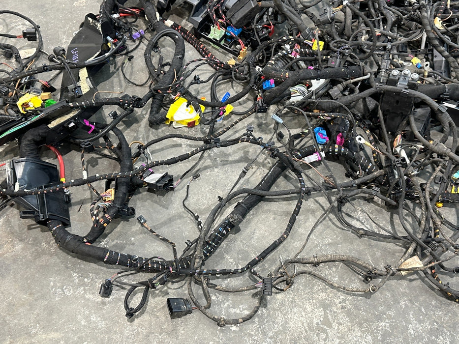 2017 AUDI R8 SPYDER MAIN CHASSIS INTERIOR WIRING HARNESS OEM