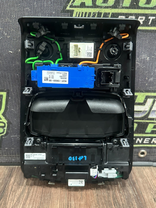 2017-2019 FORD F250 F350 F450 PLATI HEADLINER UPFITTER SWITCH BEZEL OEM