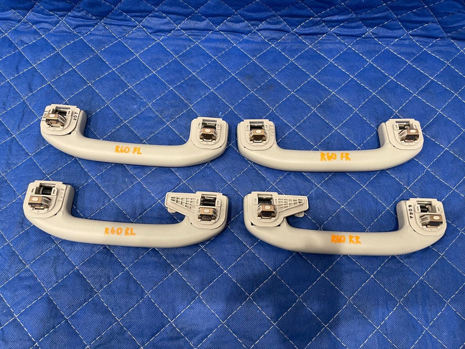 2017 INFINITI Q50 RED SPORT FRONT & REAR LEFT & RIGHT ROOF HEADLINER HANDLES OEM