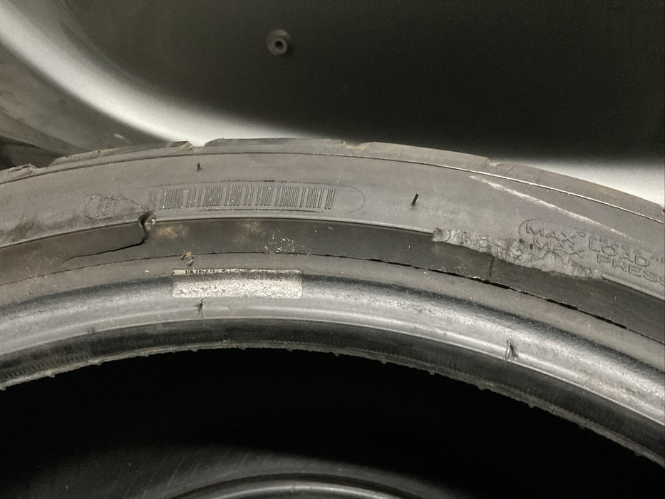 2018 NISSAN 370 NISMO REAR TIRE BFGOODRICH G-FORCE COMP-2 A/2~COSMETIC WEAR~