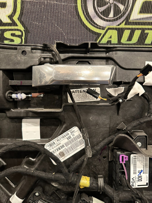 2024 DODGE RAM 3500 LARAMIE FRONT LEFT DOOR CARRIER PANEL W MOTOR OEM