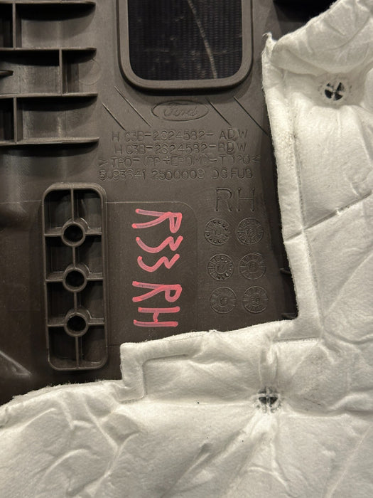 2017-2019 FORD F250 F350 F450 BROWN LEFT RIGHT UPPER B PILLAR OEM ~SCRATCHES~