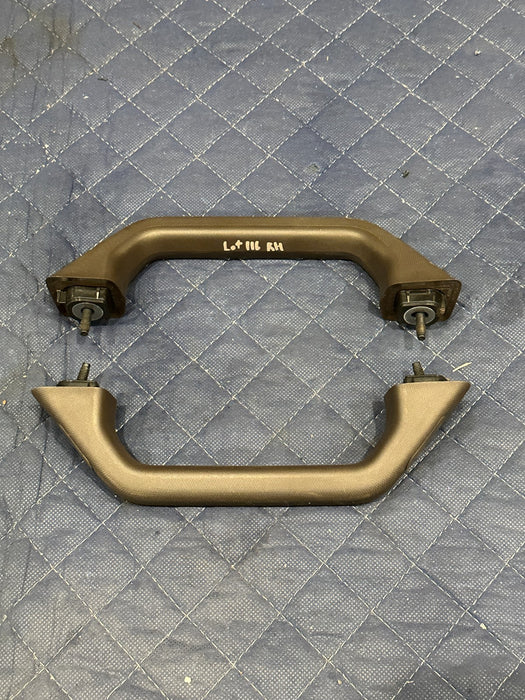 2017-2019 FORD F250 F350 KING RANCH BROWN LEFT RIGHT GRAB HANDLES OEM