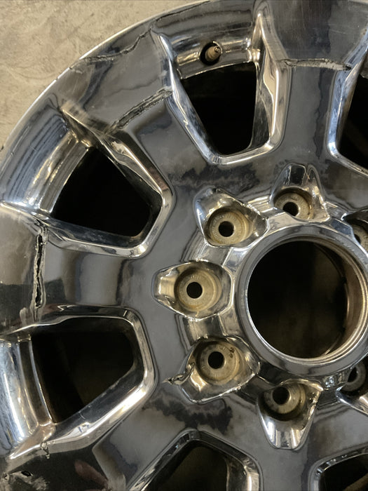 2017-2022 FORD F250 F350 LARIAT OEM WHEEL RIM (1) 20X8~CURBRASH DAMAGE~